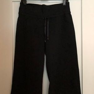 Lululemon Black Gaucho Pant